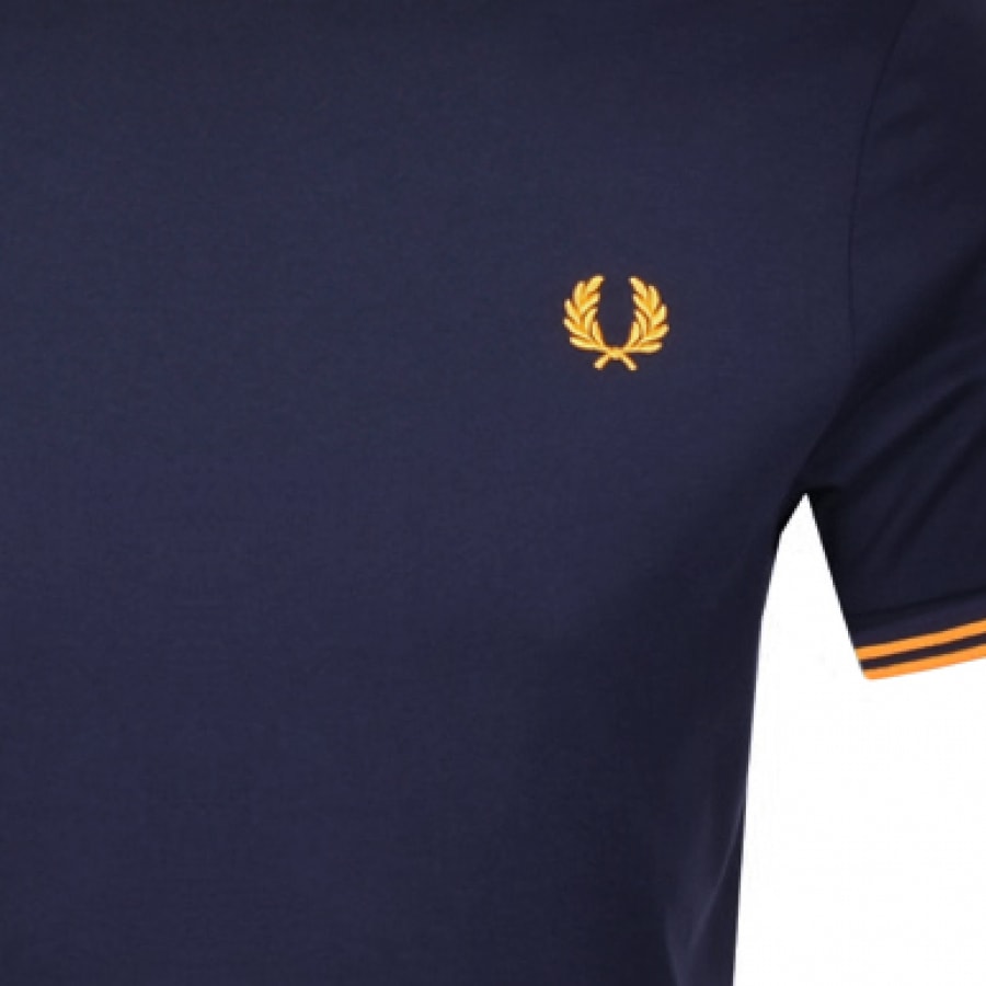 Alternative Image for ProductFred Perry Twin Tipped T Shirt Blue3